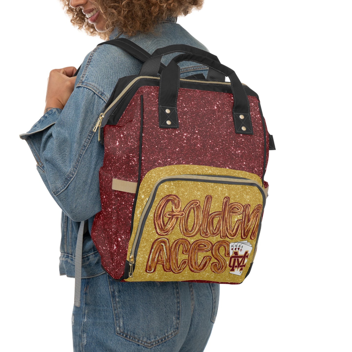 Aces Floral Brushstrokes Backpack