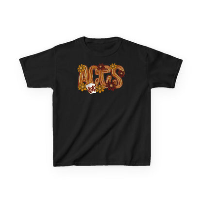Aces Floral Brushstrokes Kids Heavy Cotton™ Tee