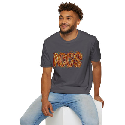 Aces Dots Adult Unisex Softstyle T-Shirt