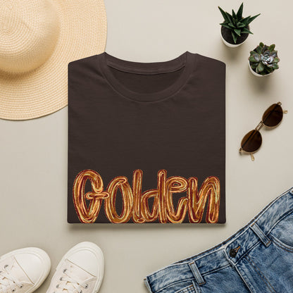 Golden Aces Brushstrokes Adult Unisex Softstyle T-Shirt