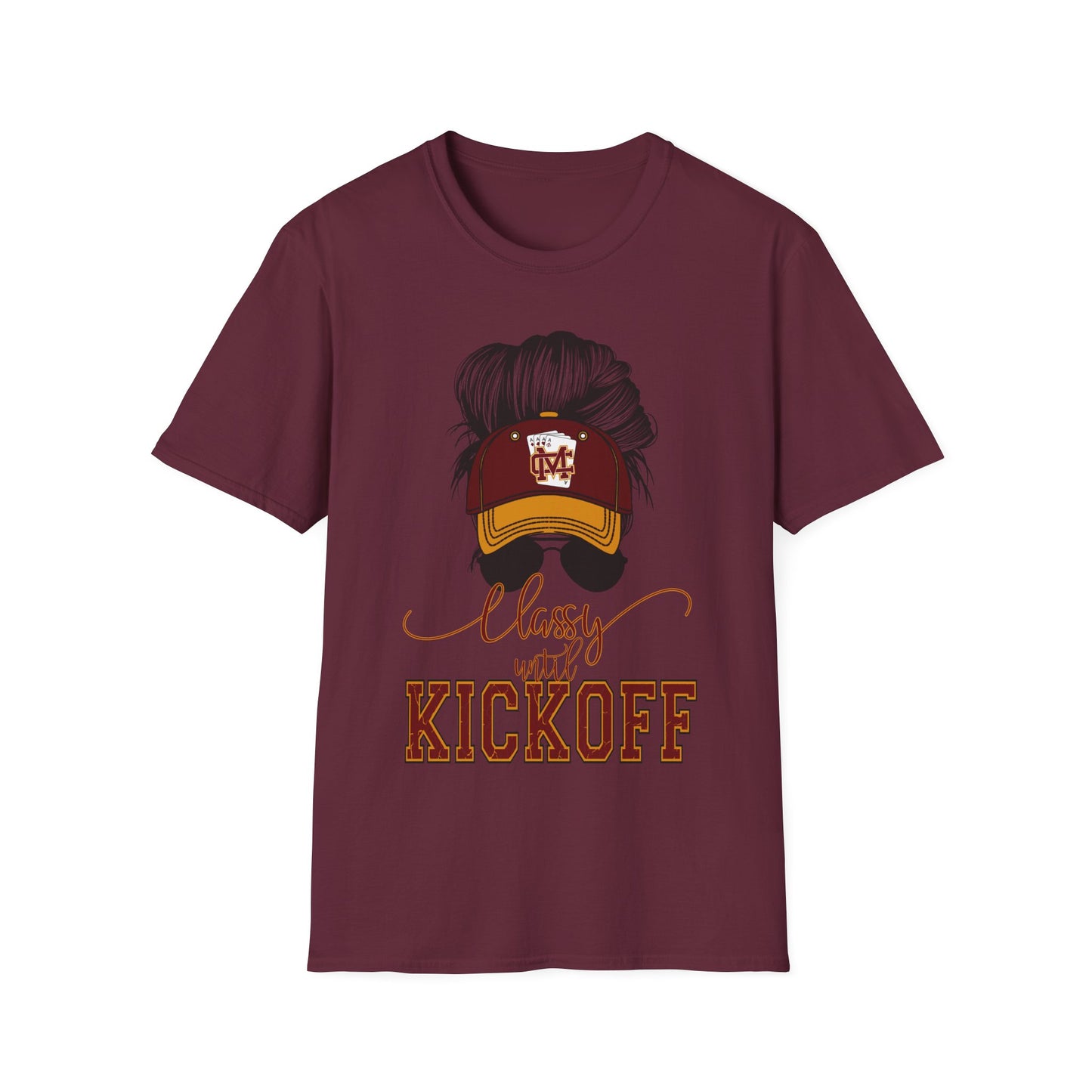 Aces Classy Until Kickoff Adult Unisex Softstyle T-Shirt