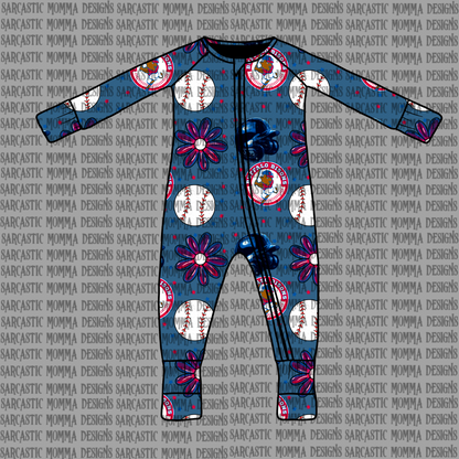 Bisons Floral Seamless File