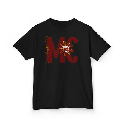 Aces Floral Letters Kids Heavy Cotton™ Tee