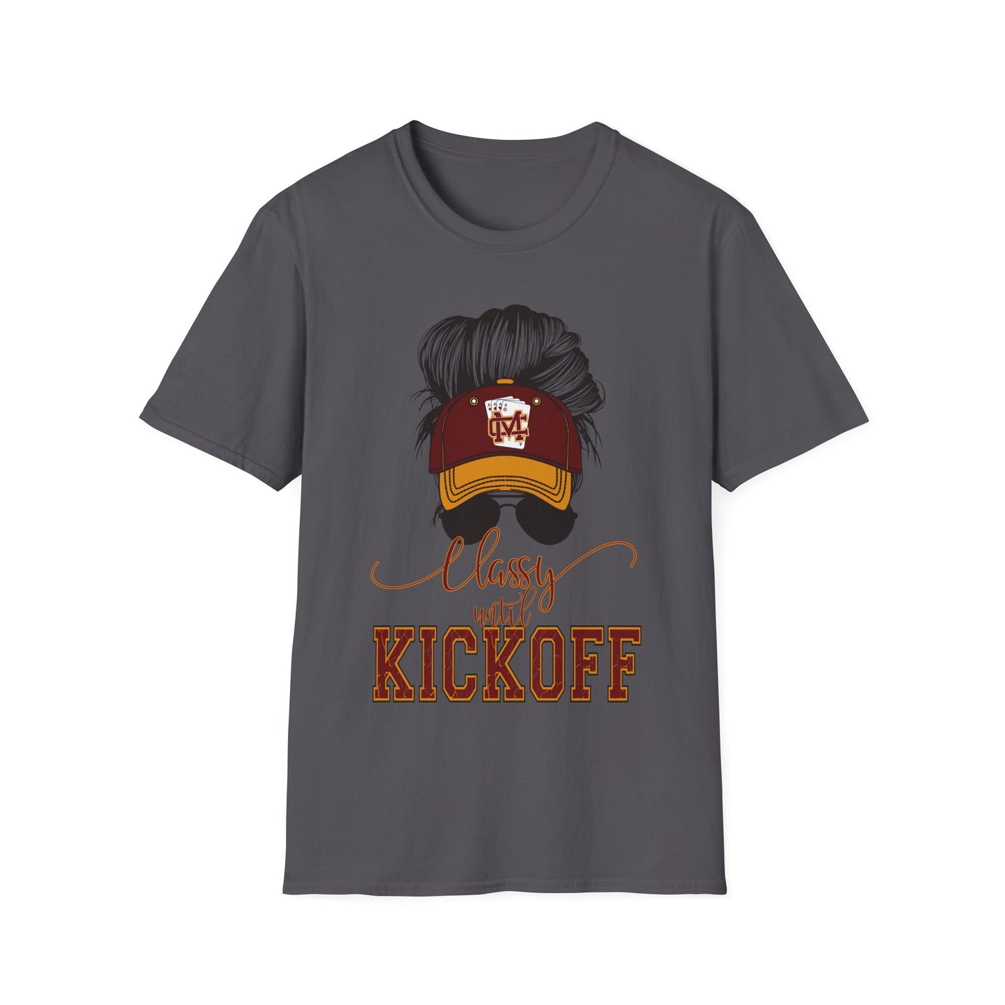 Aces Classy Until Kickoff Adult Unisex Softstyle T-Shirt
