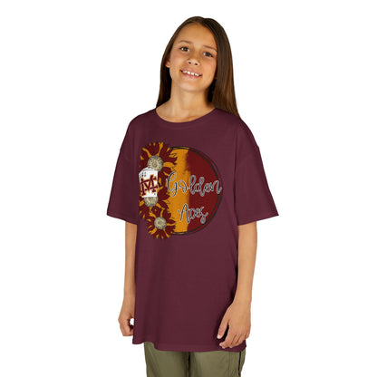 Golden Aces Sunflowers Kids Heavy Cotton™ Tee
