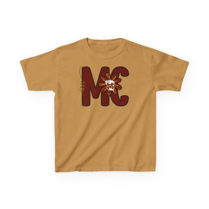 Aces Floral Letters Kids Heavy Cotton™ Tee