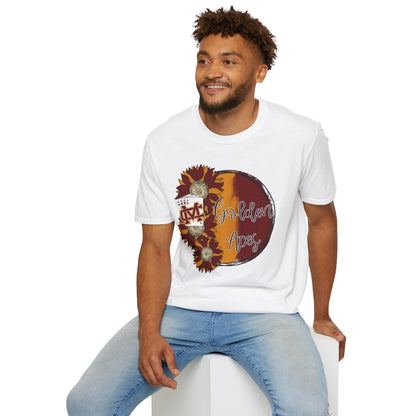 Golden Aces Sunflowers Adult Unisex Softstyle T-Shirt