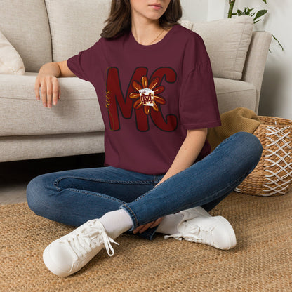 Aces Floral Letters Adult Unisex Softstyle T-Shirt