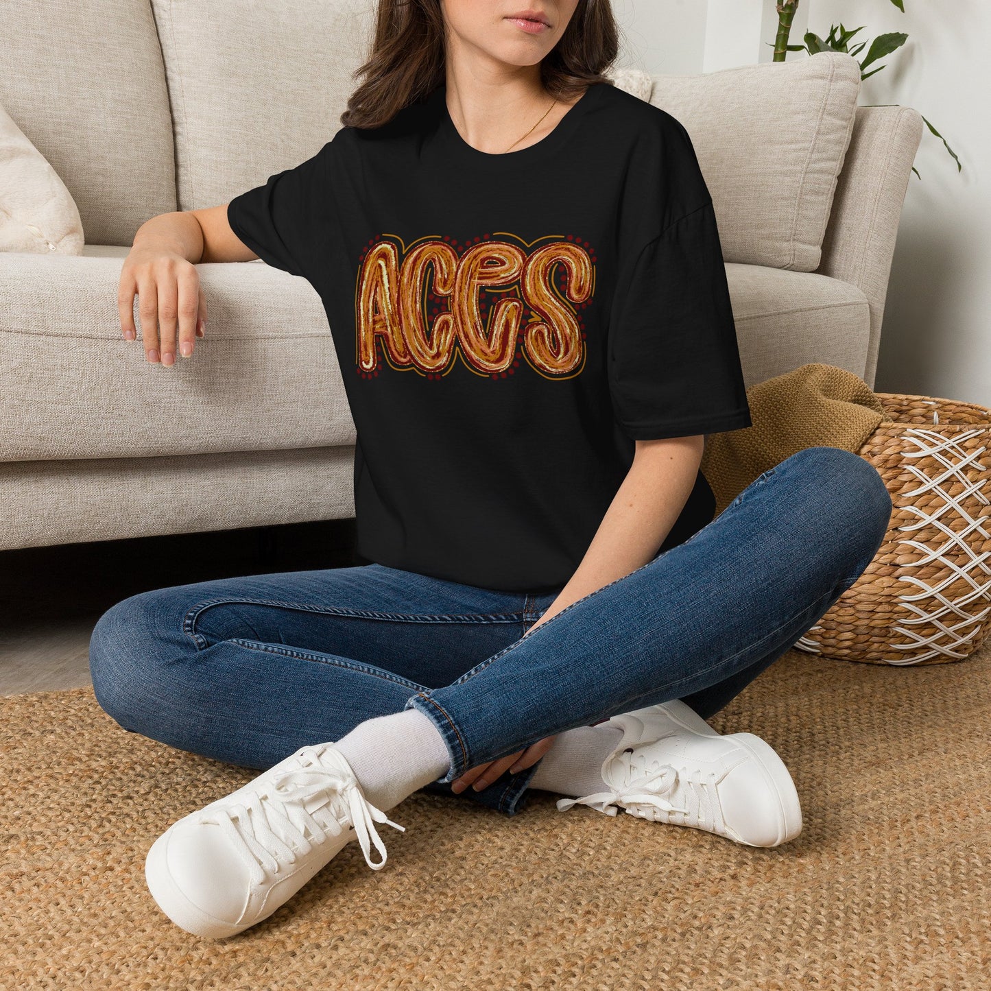 Aces Dots Adult Unisex Softstyle T-Shirt