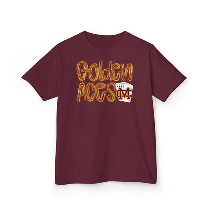 Golden Aces Brushstrokes Kids Heavy Cotton™ Tee