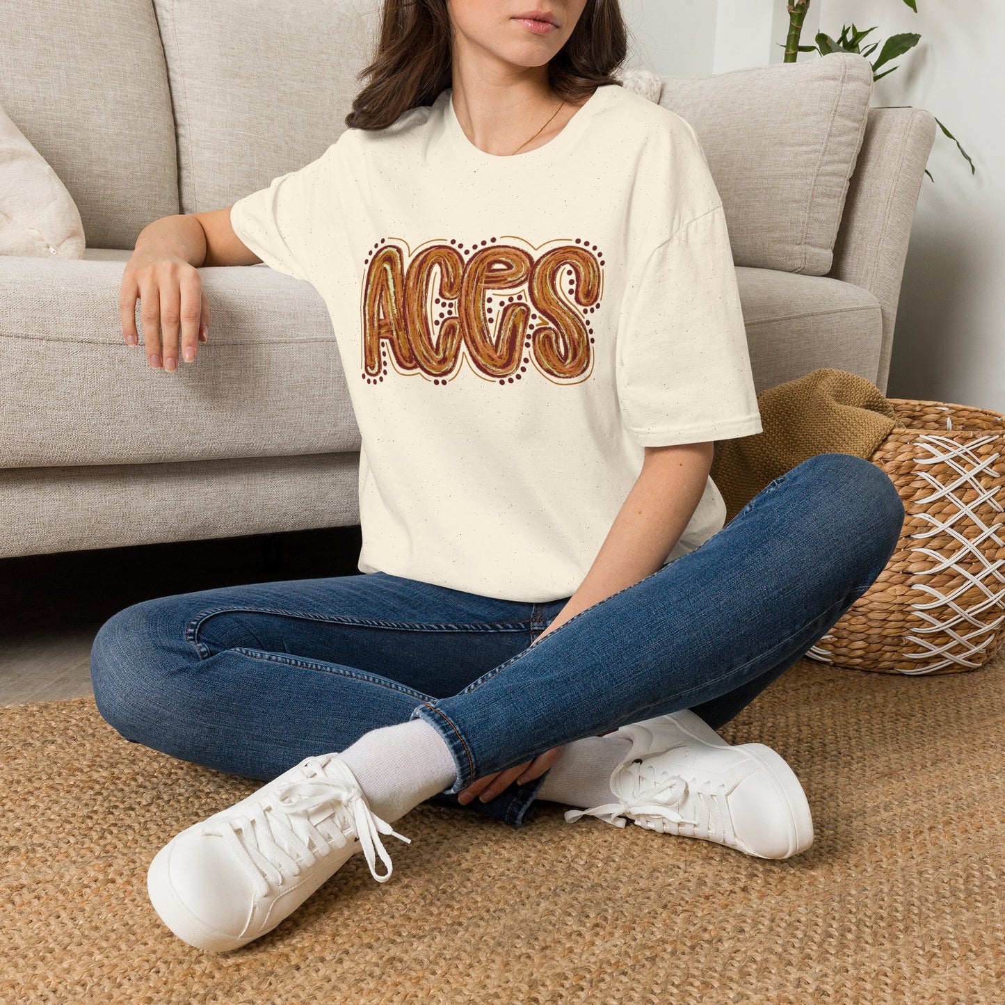 Aces Dots Adult Unisex Softstyle T-Shirt