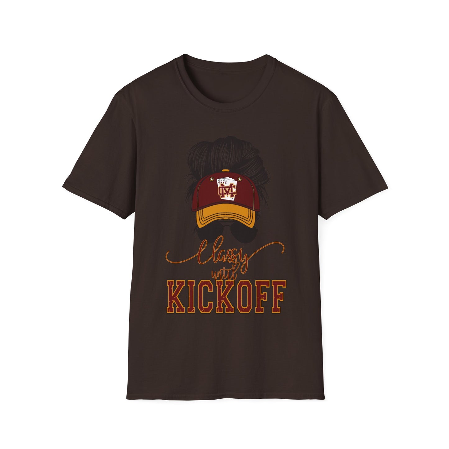 Aces Classy Until Kickoff Adult Unisex Softstyle T-Shirt