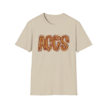 Aces Dots Adult Unisex Softstyle T-Shirt