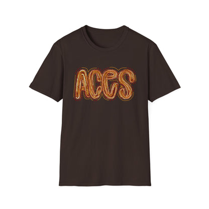 Aces Dots Adult Unisex Softstyle T-Shirt