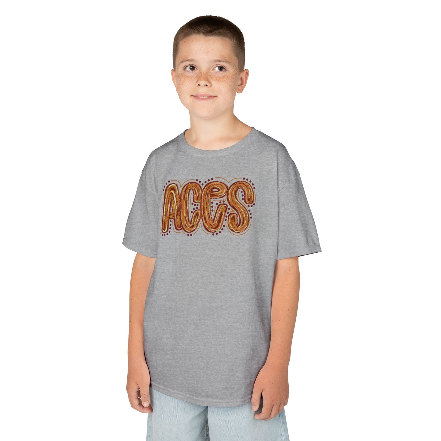 Aces Dots Kids Heavy Cotton™ Tee
