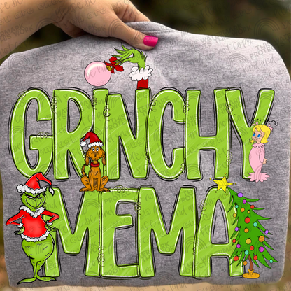 Gr*nchy Family Bundle- 40 PNG Files