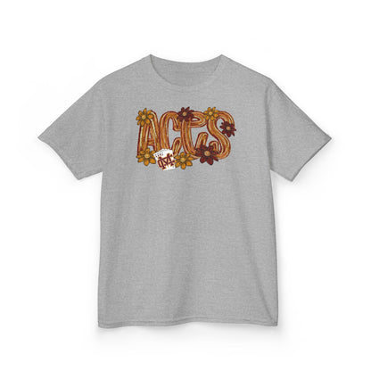 Aces Floral Brushstrokes Kids Heavy Cotton™ Tee