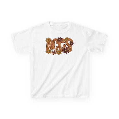 Aces Floral Brushstrokes Kids Heavy Cotton™ Tee