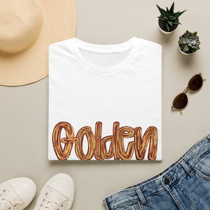 Golden Aces Brushstrokes Adult Unisex Softstyle T-Shirt