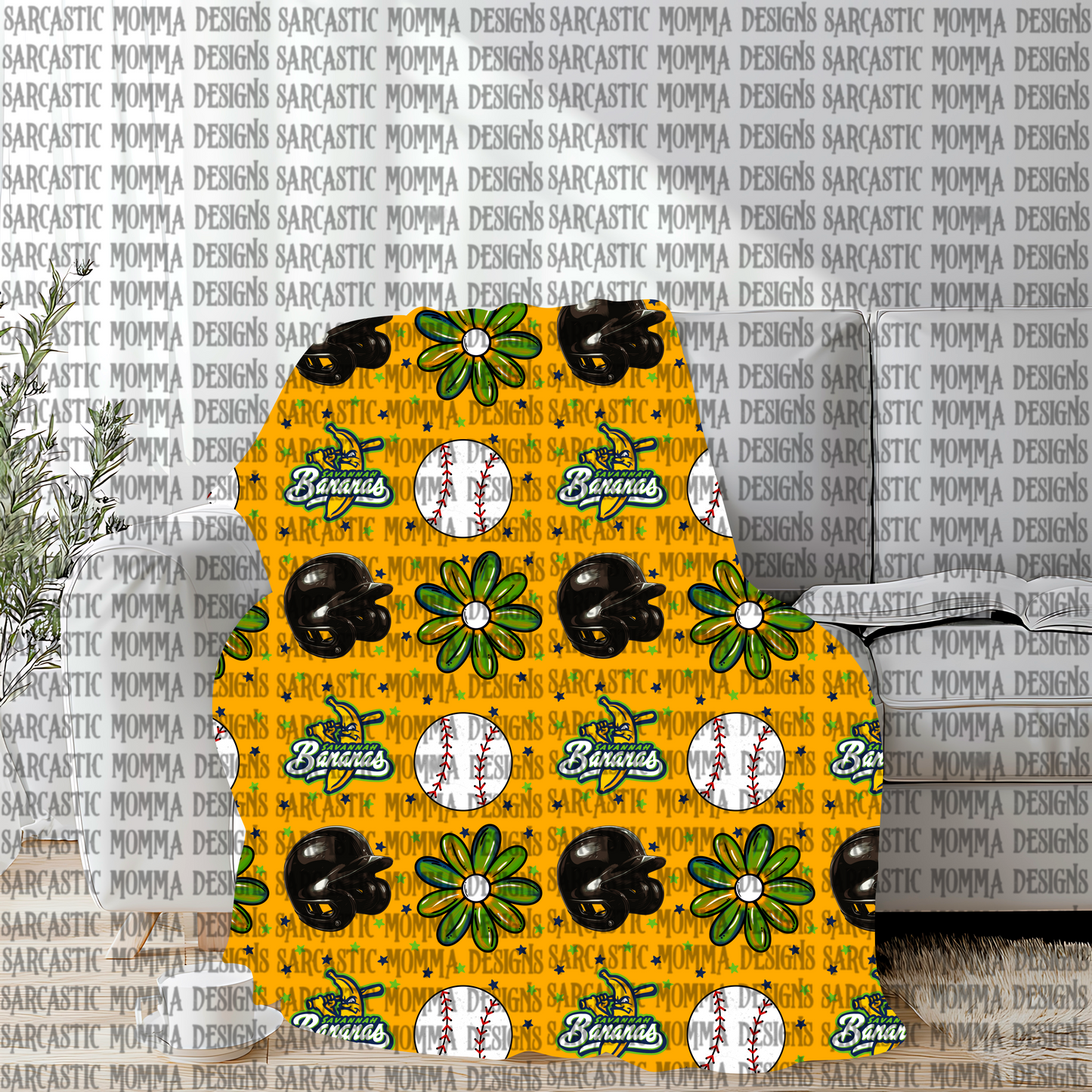 Bananas Floral Seamless File