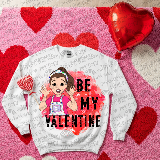 Ms Rachel Be My Valentine- 2 PNG Files