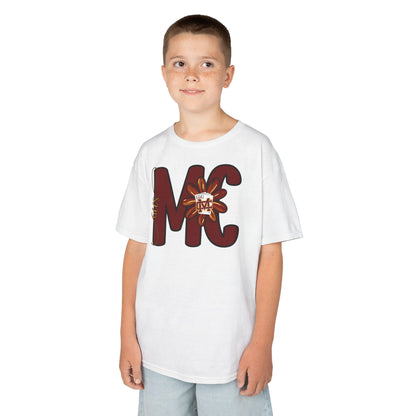Aces Floral Letters Kids Heavy Cotton™ Tee