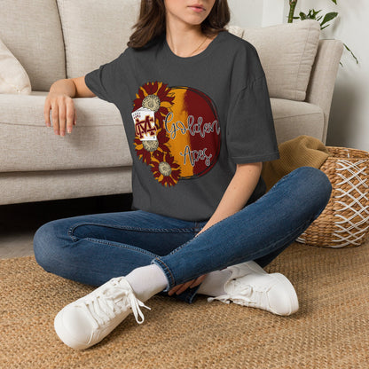 Golden Aces Sunflowers Adult Unisex Softstyle T-Shirt