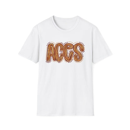 Aces Dots Adult Unisex Softstyle T-Shirt