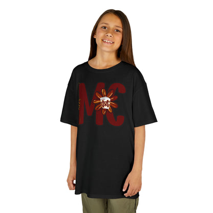 Aces Floral Letters Kids Heavy Cotton™ Tee