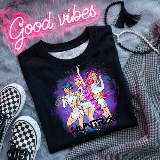 KPDH Huntrix What It Sounds Like Outfits PNG File