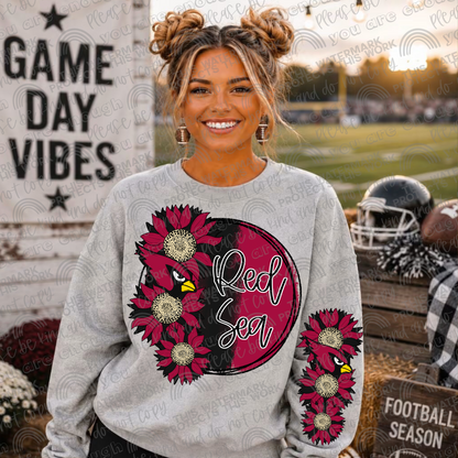 Sunflowers Pro Football Teams Bundle with Sleeves- 64 PNG Files