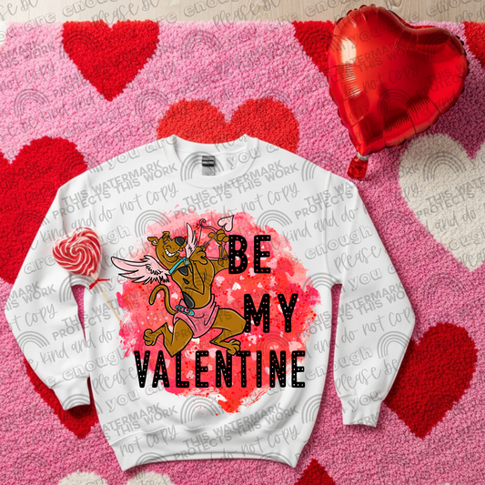 Scooby Be My Valentine- 2 PNG Files
