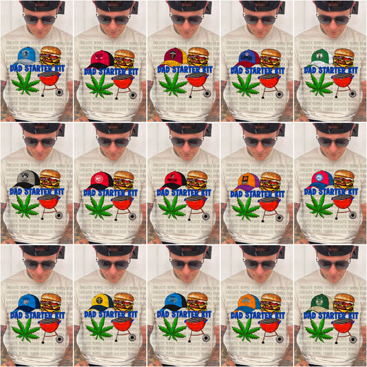 Dad Starter Kit Weed Basketball Bundle