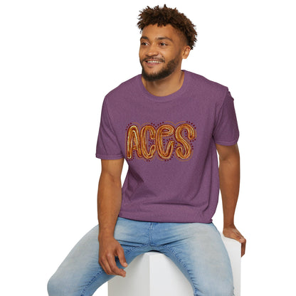 Aces Dots Adult Unisex Softstyle T-Shirt