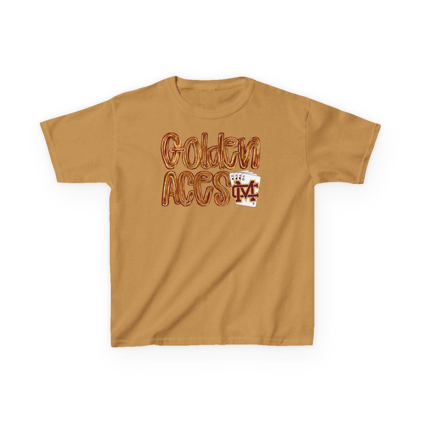 Golden Aces Brushstrokes Kids Heavy Cotton™ Tee