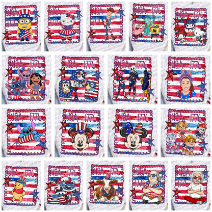 USA Since 1776 Bundle 4- 18 PNG Files