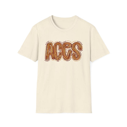 Aces Dots Adult Unisex Softstyle T-Shirt