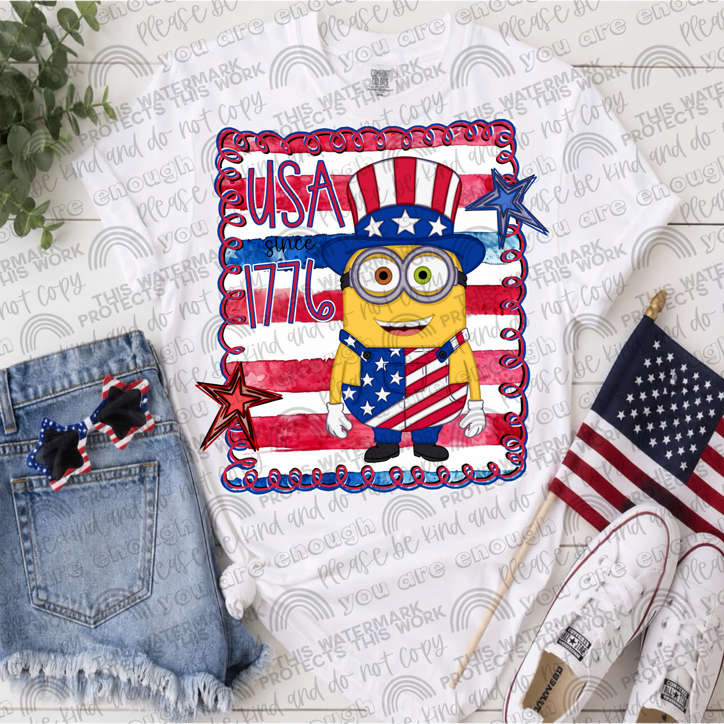 USA Since 1776 Bundle 4- 18 PNG Files