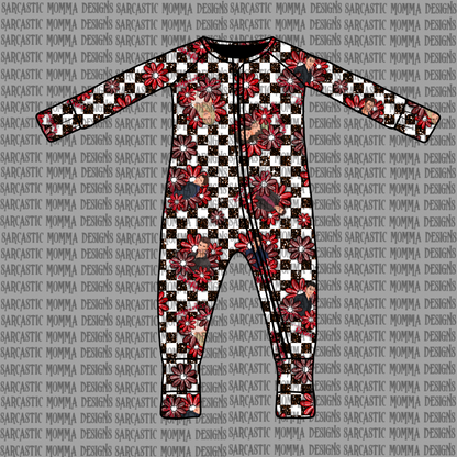 Vampire Diaries TVD Floral Seamless File