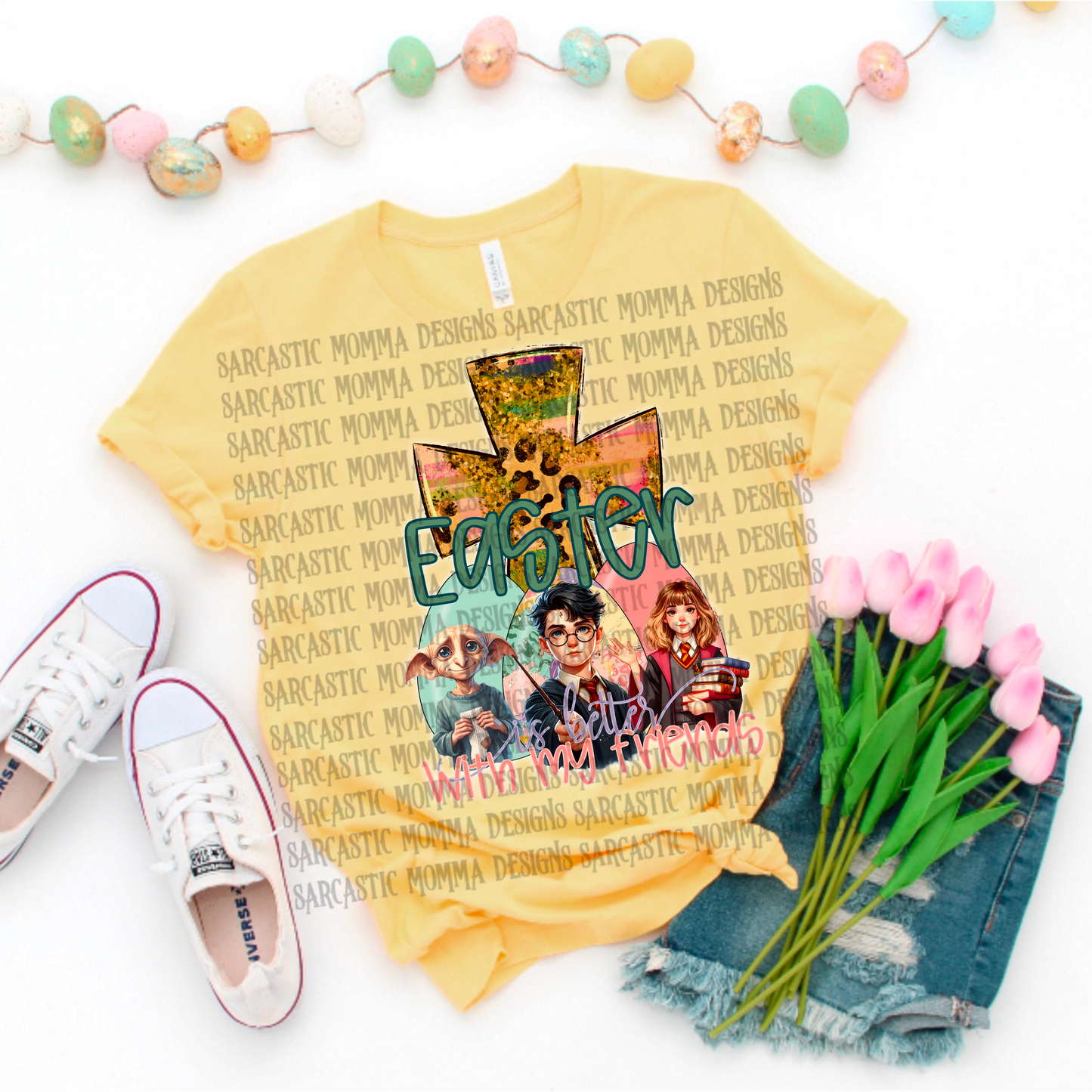 Harry Potter Easter Is Better With My Friends PNG File