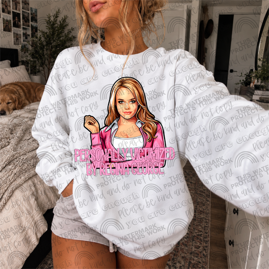 Personally Victimized By Regina George MG PNG File