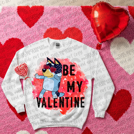 Bandit Be My Valentine- 2 PNG Files