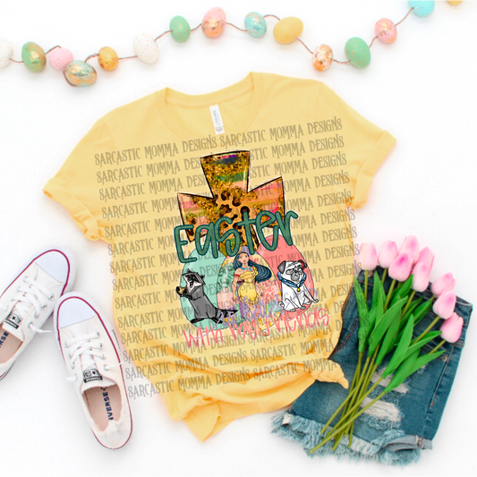 Pocahontas Easter Is Better With My Friends PNG File