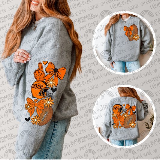 OSU Bows with Pocket and Sleeve- 3 PNG Files