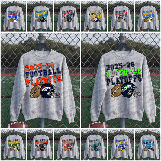 2025-26 Pro Football Playoffs Bundle- 14 PNG Files