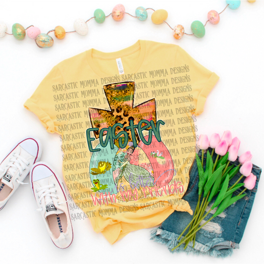 Princess and the Frog Easter Is Better With My Friends PNG File