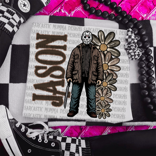 Jason Standing Floral & Sleeve- 2 PNG Files