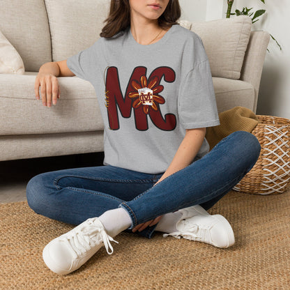 Aces Floral Letters Adult Unisex Softstyle T-Shirt