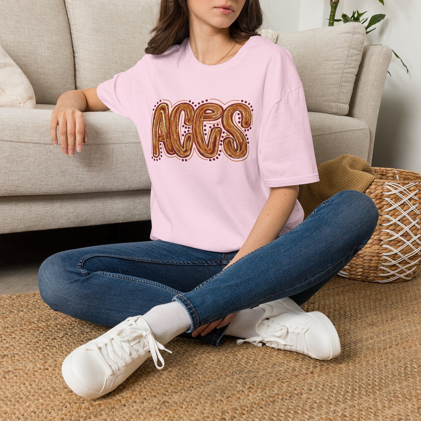 Aces Dots Adult Unisex Softstyle T-Shirt