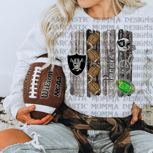 Raiders Brushstrokes PNG File